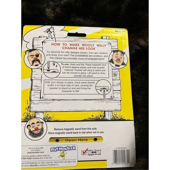 Original Wooly Willy - Magnetic Drawing Toy Game - Kids & Adults - Picture 2 of 2